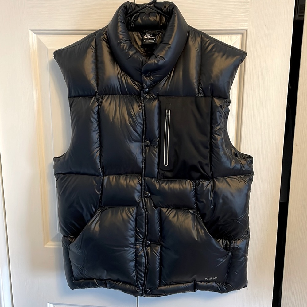 Nike Black Puffer Vest